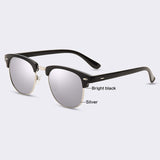AOFLY CLASSIC Half Metal Sunglasses Men Women