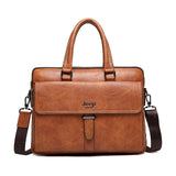 JEEP BULUO Brand Men Tote Casual Briefcase