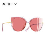 AOFLY BRAND DESIGN Fashion Lady Polarized Sunglasses Women