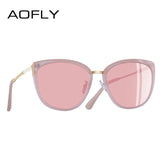 AOFLY BRAND DESIGN New Cat Eye Sunglasses Women