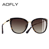 AOFLY BRAND DESIGN New Cat Eye Sunglasses Women