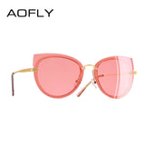 AOFLY BRAND DESIGN Luxury Sunglasses Woman