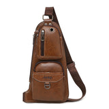 JEEP BULUO Men Messenger Chest Bags