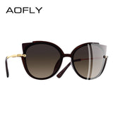 AOFLY BRAND DESIGN Fashion Lady Polarized Sunglasses Women
