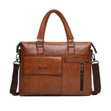 Famous Designer JEEP BULUO Brands Men Business Briefcase