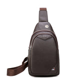 JEEP BULUO Men's Sling Bags Brand Fashion Men Chest Bag
