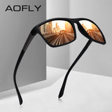 AOFLY BRAND DESIGN Sunglasses Men