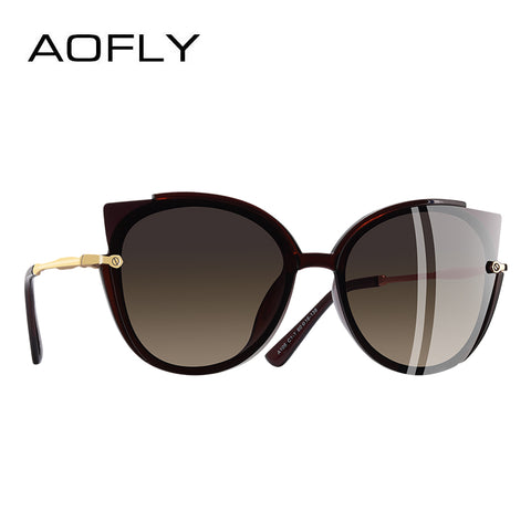 AOFLY BRAND DESIGN Fashion Lady Polarized Sunglasses Women