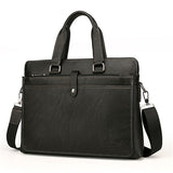 JEEP BULUO Simple Famous Brand Business Men Briefcase