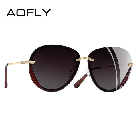 AOFLY BRAND DESIGN Classic Polarized Sunglasses Women