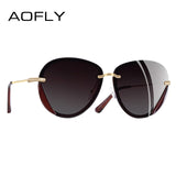 AOFLY BRAND DESIGN Classic Polarized Sunglasses Women