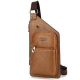 JEEP BULUO Famous Brand Man's Sling Chest Bag