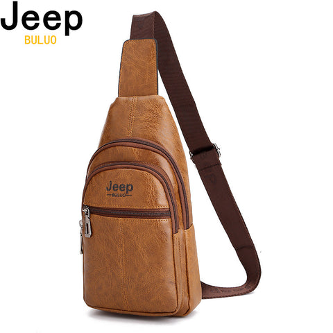 JEEP BULUO Men Sling Chest Bags