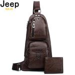 JEEP BULUO Brand Men Chest Bags