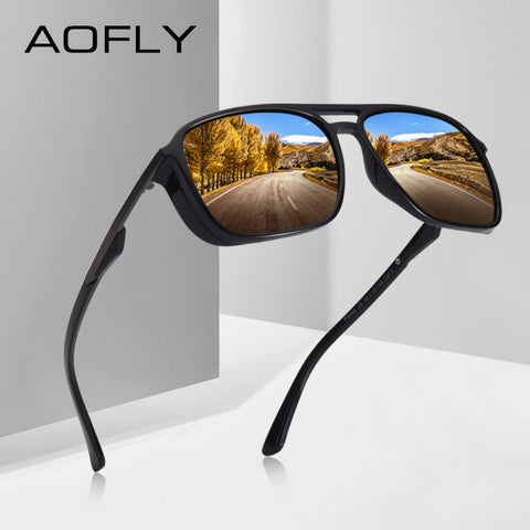 AOFLY BRAND DESIGN Sunglasses Polarized Men