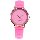 NEW Purple Beautiful pu leather band quartz Watches Women