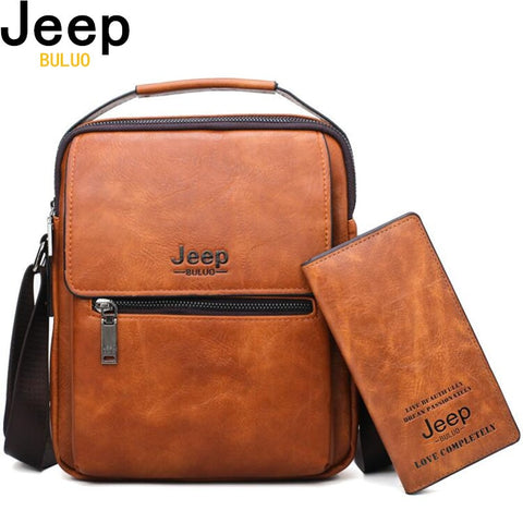 JEEP BULUO Brand Men Shoulder Bags