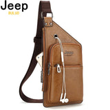 JEEP BULUO Famous Brand Man's Sling Chest Bag