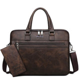 JEEP BULUO Brand Men Business Briefcase