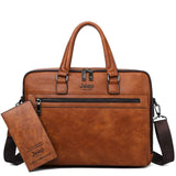 JEEP BULUO Brand Men Business Briefcase