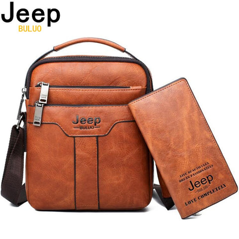 JEEP BULUO Brand Men Messenger Bags