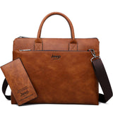 JEEP BULUO High Quality Men Briefcase