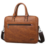 JEEP BULUO Famous Brand Men Briefcase