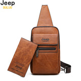 JEEP BULUO High Quality Men Chest Bags