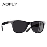 AOFLY NEW DESIGN Ultralight TR90 Polarized Sunglasses Men