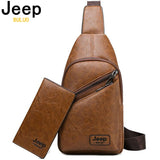 JEEP BULUO Brand Men Sling Chest Bags