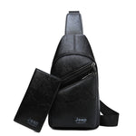 JEEP BULUO Brand Men Sling Chest Bags