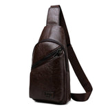 JEEP BULUO Brand Men Sling Chest Bags