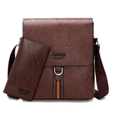 JEEP BULUO Famous Brand Men Shoulder Bag High Quality