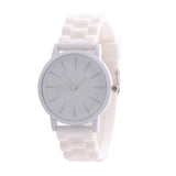 Ladies Yellow Watch Reloj Mujer Fashion Round Women